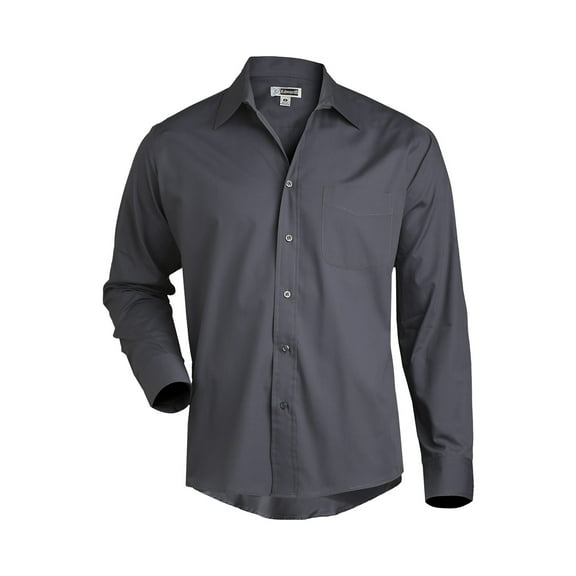 Edwards Garment Men's Long Sleeve Broadcloth Dress Shirt, Style 1363