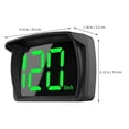 thumbnail image 2 of Digital Speedometer Multifunctional Car Head Up Display Motorcycle Speedometer Meter, 2 of 4