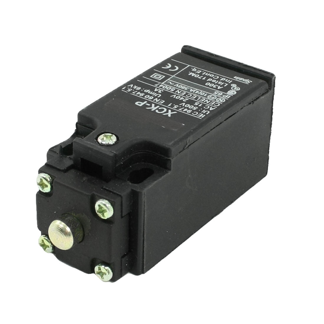 Xck-p145 Black Momentary Rotary Adjustable Roller Lever Limit Switch AC 380v 4a for sale online 