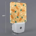 thumbnail image 3 of KLL Love Carrot for Night Lights,Auto Sensor Night Lamp Plug in Night Light with Dusk-to-Dawn Light Sensor LED Nightlightfor Adults & Kids Room/Bedroom/Hallway, 3 of 7
