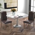 thumbnail image 1 of Juego de 2 sillas de Comedor, sillas Modernas de Mesa de Cocina con Patas de Madera y Asiento Acolchado para Comedor, Cocina, Sala de Estar, Restaurante, 1 of 2