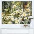 thumbnail image 2 of Designart - Daisies Flowers Under the Window - Floral Art Canvas Print, 2 of 4