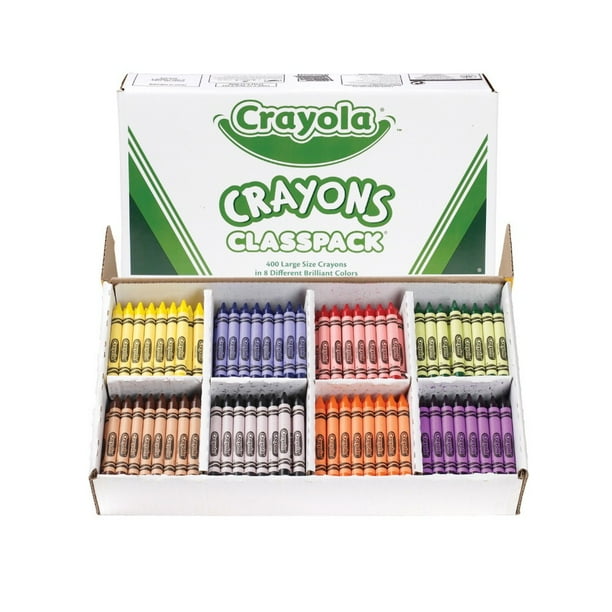 Crayola Large NonToxic Crayon, Pack 400