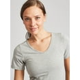 thumbnail image 4 of Kalon Women 4-Pack V-Neck T-Shirt Base Layer, 4 of 6