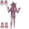 thumbnail image 4 of Disfraces para niños de Stranger Things, disfraz de Halloween, mono de terror para niños, traje de cosplay de zombi aterrador, 4 of 5