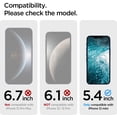 thumbnail image 3 of Spigen Tempered Glass Screen Protector [Glas.tR EZ Fit] Designed for iPhone 12 Mini (2020) [5.4 inch] [Case Friendly] -, 3 of 5