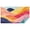 Colorful Tie Dye-1, variant on Rainbow Tie Dye Ink Pattern Rectangle Tablecloth 60"x84",Waterproof Polyester Rectangle Table Cloth, Wipeable Spillproof Polyester Tablecloth for Dining, Camping, Indoor and Outdoor