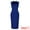 Royal Blue, variant on DARING DIVA Pencil Sleeveless Square Neck Bodycon Dress L Red