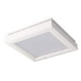 Roomside Series, Decorative, White Trim, 110 CFM, Roomside Ceiling
