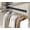 Black, variant on A punch-free clothes drying rack single hole 10-pole balcony home clothes drying rack dormitory clothes hanging college students indoor folding clothes drying pole to dry quilts