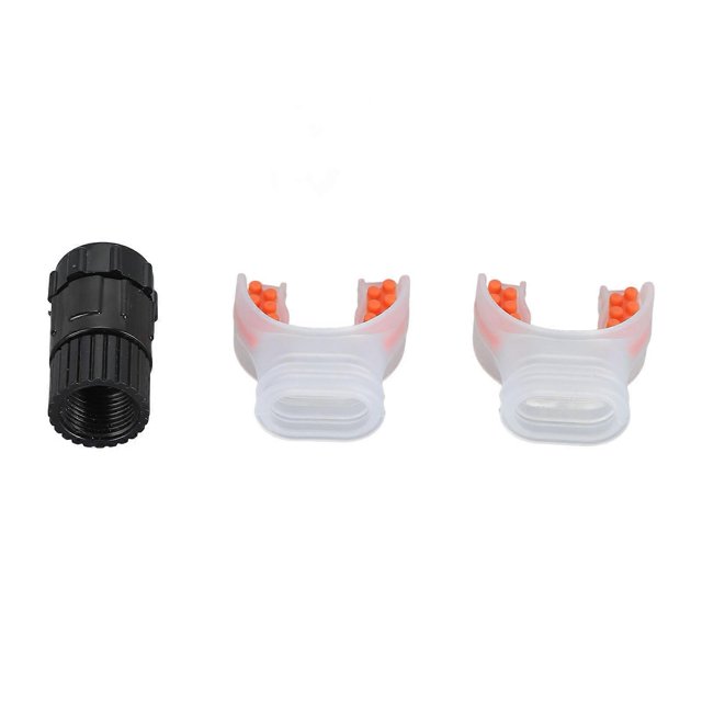 Respiratory Trainer Compact Improve Breathing Capacity Regulating Valve Respiratory Muscle Training Lung Exercise Device Orange