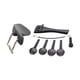 thumbnail image 2 of 1 Set 4/4 Piezas de Violín Chinrest Tuning Cvijas Tailpiece Sunnimix Violin Ebony Parts, 2 of 8