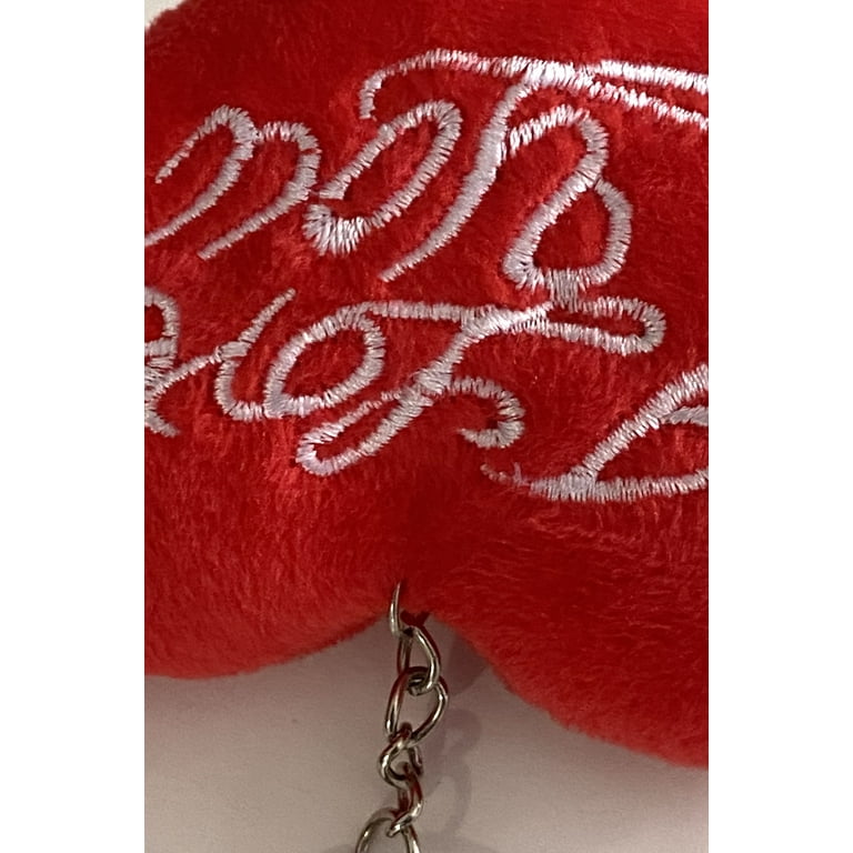 Cute Enamel Keychain Cartoon Gingerbread Man Keyring Red Heart Alloy Key  Chains Trendy Gifts For Women Earphone Case Accessories - AliExpress