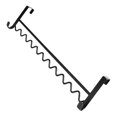 thumbnail image 1 of unbranded Organizador Colgante De Hierro Negro Para Cabecera Rack Fuerte Para Colgar Ropa Y Toallas, 1 of 8