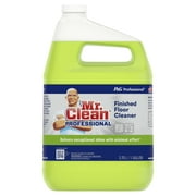 Mr. Clean Finished Floor Cleaner, Lemon Scent, One Gallon Bottle