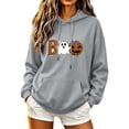 thumbnail image 2 of NSLGXD Women's Halloween Sweatshirts Funny Ghost Print Pullover Hoodies Soft Going Out Long Sleeve Sweat Tops Halloween Costumes S-2XL, 2 of 5