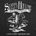 thumbnail image 2 of Mens Sleepy Hollow Bed and Breakfast T Shirt Funny Halloween Spooky Hotel Inn Joke Tee for Guys Graphic Tees, 2 of 9
