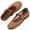 Leopard, variant on BERANMEY Women's Breathable Mesh Ballet Flats Casual Shoes with Crystal Buckle Fashion Fishnet Mary Jane Flats for Work & Everyday