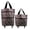 #B_Black, variant on Foldable Wheeled Shopping Tote Bag with Wheels, Portable Rolling Grocery Cart Bag Expandable Reusable Market Tote for Supermarket Picnic Travel Camping, Collapsible Storage Cart with Wheels, Black