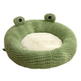 thumbnail image 3 of Soft Plush Pet Cave Bed, Cute Cartoon Design, Keep Warm, Breathable, Lightweight for Cats Dogs, 3 of 7