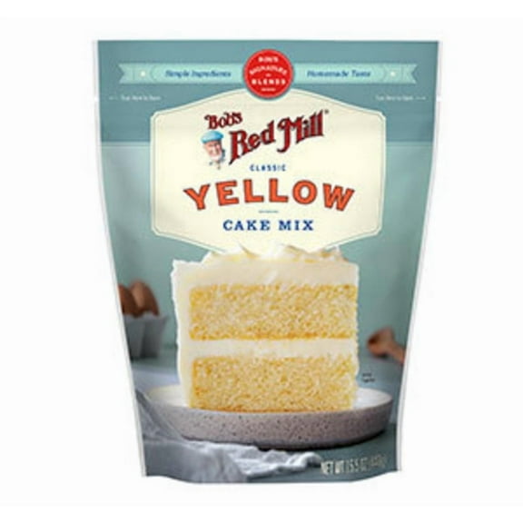 (Price/Case)Bob's Red Mill Yellow Cake Mix 4/15.5oz, 153042