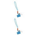thumbnail image 2 of Cordón universal sweethay para teléfono móvil con gancho cordón ajustable para colgar en el cuello 2piezas Pantalón Corto Azul, 2 of 6