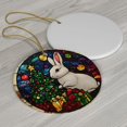 thumbnail image 3 of Rabbit Christmas Ornaments, Rabbit Ornament, Rabbit Christmas Décor, Rabbit Xmas Decorations 0ySjX5, 3 of 5