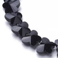 thumbnail image 3 of Transparent Glass Beads Faceted Butterfly Black 12x14.5x7.5mm Hole: 1mm, 3 of 3