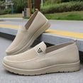 thumbnail image 5 of Men's Stylish Solid Knit Casual Shoes - The Perfect Choice for Outdoor Adventures and Leisure Enthusiasts - Lightweight, Breathable, Non-Slip, 5 of 9