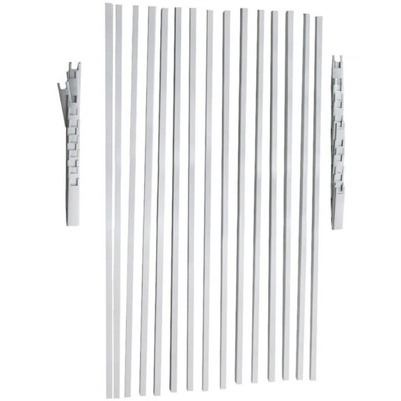 Vista Aluminum Rail Kit White
