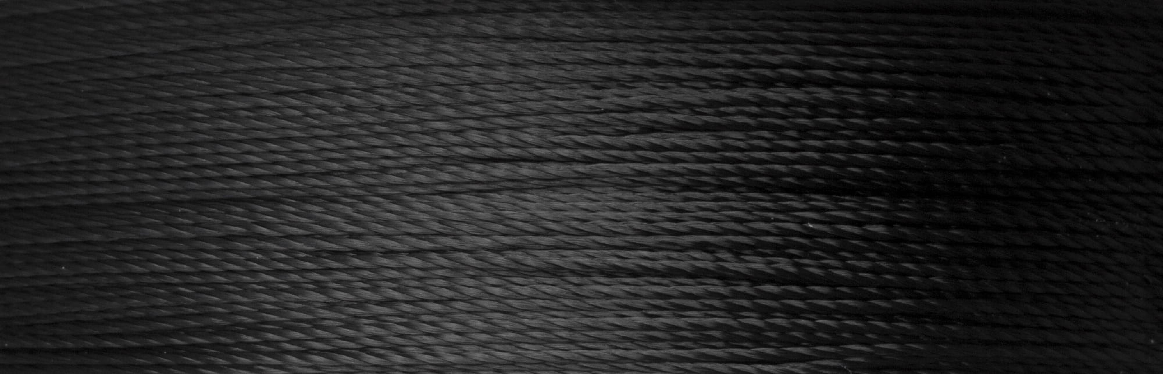 Cousin DIY Nylon Beading Thread, Black, 30 Gauge, 300 ft Roll, Jewelry and Craft