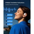 thumbnail image 4 of Auriculares traductores Paekole con IA en tiempo real para 198 idiomas, 4 of 8