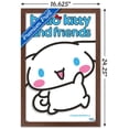 thumbnail image 2 of Hello Kitty and Friends: Hello - Cinnamoroll Feature Series Wall Poster, 14.725" x 22.375" Framed, 2 of 5