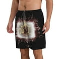 thumbnail image 2 of Tool Band Rock Men's Beach Shorts Swim Trunks Casual Quick Dry Board Shorts Swimwear with Mesh Lined and Pockets, 2 of 8