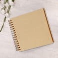 thumbnail image 2 of CSChome Photo Album Scrapbook Photo Album Scrapbook Kraft Flexible Coil Design DIY Memory Book for Family Wedding, 2 of 6