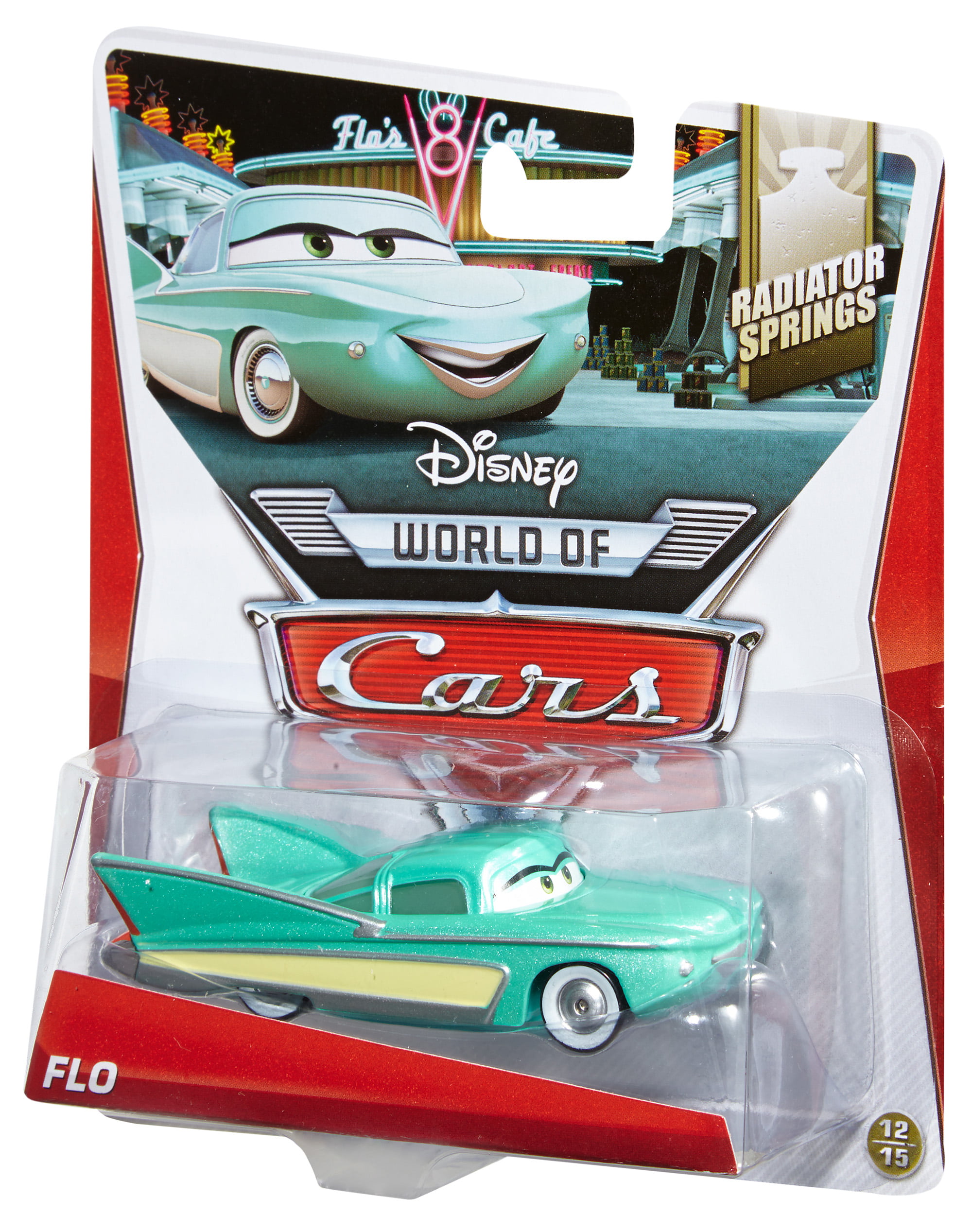 Disney Pixar Cars Flo #2 Diecast Vehicle | Tischläufer