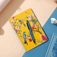 thumbnail image 5 of Spiral Notebook,Double-Wire Spiral College Lined Journal Notebook for Study and Notes,100 Pages,5.71x 8.26 in - Colorful Birds on Branches with Pink Peonies, 5 of 7