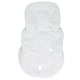 thumbnail image 1 of Coussin de protection universel amovible pour berceau, coussin lombaire pour poussette, blanc, 1 of 4