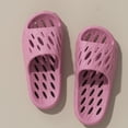 thumbnail image 2 of Slippers for Women,Summer Slippers Indoor Outdoor Bathroom Shower Comfortable Slide Sandals Shoes For Ladies,Womens Slippers,Pink,8.5, 2 of 3