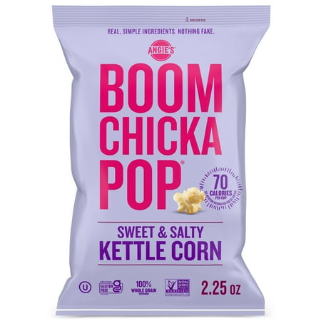 Angie's BOOMCHICKAPOP Sweet & Salty Kettle Corn, 2.25 oz.