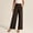 Brown, variant on Azrian Pants for Women,Womens Plus Size Pants Fashion High Waist Wide Leg Pants Solid Color Versatile Casual Suit Pant