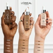LOreal Paris True Match Hyaluronic Tinted Serum Foundation Makeup, Very Deep 10-12, 1 fl oz