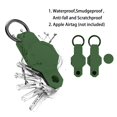 thumbnail image 3 of WILLED Waterproof Key Organizer for Airtag, Key Holder for Airtag, Compact Silicone Keychain for Apple AirTag, Includes Keyring to Attach Car Key Fob, 3 of 6