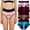 L, variant on ZHjnG Women's High Waisted Period Underwear, Heavy Flow High Absorbency Leakproof Briefs, Washable Reusable for Postpartum Menopause Bladder Control, Multi-Color 4-Pack(XS)