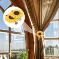 thumbnail image 1 of Moluckfu 2Ud Clip Para En Forma De Girasol En Color Amarillo, 1 of 6