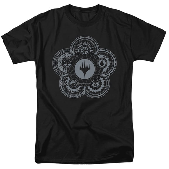 Magic The Gathering Icon Glyph Unisex Adult T Shirt For Men And Women