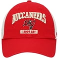 thumbnail image 2 of Men's '47 Red/White Tampa Bay Buccaneers Morgantown Trucker Clean Up Snapback Hat, 2 of 4