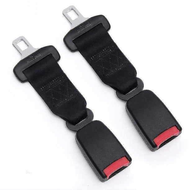 E4 Safety Certified Adjustable Seat Belt Extender - Type A; Black; 9 - 26  Inches from Seat Belt Extender Pros 