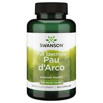 Swanson Pau d'Arco 500 mg 100 Capsules