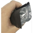 thumbnail image 4 of Sacs Anti-Odeur - Sacs Mylar Refermables Pochette en Aluminium Sac Plat Noir Mat, 4 of 5
